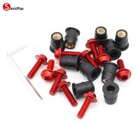 ราคา สำหรับฮอนด้า ADV160 2022 2023 ADV150 ADV 150 160 2019 2020 2022 2021อุปกรณ์เสริมมอเตอร์ไซค์สลักกระจกบังลมชุดเครื่องยึดน็อตสกรู M5 10ชิ้น (21497930046)