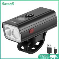 ราคา ไฟหน้าจักรยาน LED USB ชาร์จจักรยานด้านหน้าโคมไฟ 400LM จักรยาน Handlebar ไฟฉาย Power สำหรับ Night Riding (22735693300)