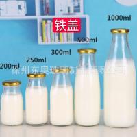 ราคา ljj ขายส่งโปร่งใส 200ml ขวดนมพาสตาขวดเปล่าขวดแก้วสดหนึ่งปอนด์ 250ml พิมพ์ขวดโยเกิร์ต (22916617177)