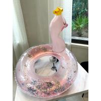 ราคา ห่วงยางเป่าลม ลายหงส์ มีกากเพชร ห่วงยาง ห่วงยางเป่าลมเด็กแบบหนา สินค้าพร้อมส่ง (21953185841)