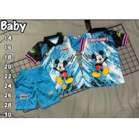 ราคา ชุดบอลเด็กไทย เด็กใส่ได้1ขวบถึง12ขวบ ลายพิมพ์เลเซอร์ ซักเครื่องได้ สีไม่ลอกสีไม่ตก (22281697152)