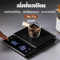 ราคา hardware tools shopตาชั่งดิจิตอล เครื่องชั่งดิจิตอล เครื่องชั่งกาแฟ เครื่องชั่ง ที่ชั่งอาหาร 3kg 0 1g ปรับได้ 3หน่วยตวง g oz ml จอLED แม่นยำถึง0 1g แถมถ่านAAA3ก้อน (22979680690)