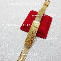 ราคา กำไลข้อมือสายทอง ท้าวเวสสุวรรณ พระพิฆเนศ พญานาค ครุฑ ยันต์5แถว ช่วยเสริมมงคล ทำมาค้าขึ้น ร่ำรวยเงินทอง (21767430096)