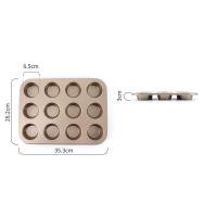 ราคา ถาดอบขนม ถาดอบขนม มี 4 ขนาดและ 2 สีให้เลือก Cake baking pan 4 6 9 มินิ12 12หลุม ถาดอบมัฟฟิน ถาดอบเค้ก ถาดหลุมเทฟล่อน พิมพ์อบขนม ถาดหลุมอบขนม ถาดอบหลุม (22947140238)