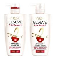 ราคา Loreal Paris Elseve Shampoo Conditioner 450ml ลอรีอัลปารีส เอลแซฟ แชมพู ครีมนวด450ml (16957074317)