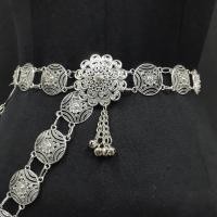 ราคา Thai jewelry เข็มขัดทองโบราณสำหรับผู้หญิงไทย ยาว 40 นิ้ว โหมดหัวเข็มขัดสามารถปรับความยาวได้หลากหลาย เข็มขัดนาค วัสดุโลหะ เข้ากับชุด (21404732151)