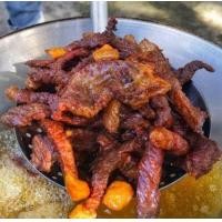 ราคา เนื้อโคขุนแดดเดียว นุ่มไม่เหนียว 100 กรัม เค็มพอดี ฮาลาล (21899811808)