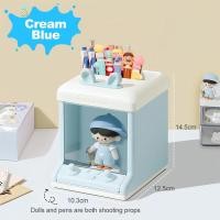 ราคา กล่องเหล็กเก็บปากกา กล่องใส่อุปกรณ์เครื่องเขียน ที่ใส่ปากกา กล่องใส่ปากกา กล่องใส่ปากกาตั้งโต๊ะมินิมอล ที่ใส่ปากกา Creative Storage รูปหูกระต่ายแบบพกพา อเนกประสงค์ (22723808741)