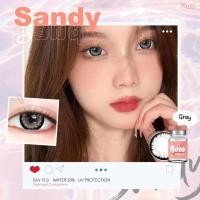 ราคา บิ๊กอายตาโต สายตาปกติ Sandy อมน้ำ55 Roze hydrogel ผลิตและนำเข้าจากประเทศเกาหลี แถมตลับฟรีค่าา (21521781343)