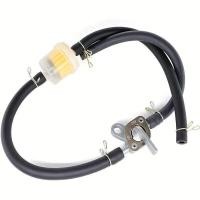 ราคา 6MM รถจักรยานยนต์ Dirt BIKE ATV สกู๊ตเตอร์การใช้ถังวาล์ว Petcock สวิทช์กรองภายในเบนซินเบนซินท่อสายคลิป 50 200CC (22955088617)