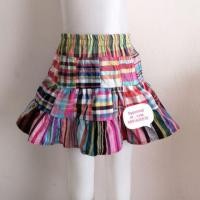 ราคา กระโปรงผ้าขาวม้า เด็ก handmade (16001313033)
