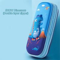 ราคา เคสกระเป๋าใส่ดินสอความจุมากกระเป๋าเครื่องเขียนกล่องดินสอการ์ตูนสองชั้น1ชิ้นอุปกรณ์สำนักงานปากกา EVA 3มิติ (22718304292)