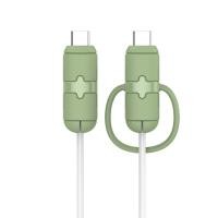 ราคา LM อุปกรณ์เสริมสายชาร์จป้องกันสายชาร์จแบตเตอรี่ปลอกซิลิโคนป้องกันสายชาร์จ2ชิ้นปลอกป้องกันการแตกสำหรับ Iphone Android Type C ฝาครอบสายทนทานสำหรับสายข้อมูล (20747094371)