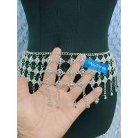 ราคา เข็มขัดระย้าล้านนา สีเงิน รมดำ เครื่องประดับเอว ประดับชุดไทย ยาว 42 นิ้ว สินค้ามีพร้อมส่ง (22593484864)