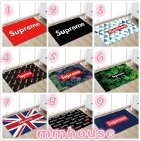 ราคา พรมกันลื่นเสื่อปูพื้นพิมพ์ลาย Supreme พรมอนิเมะลูฟี่พรมประตูหน้าพรมห้องอาบน้ำพรมหน้าประตูเสื่อปูครัวของขวัญ (22395554270)