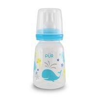 ราคา PUR ขวดนมทรงตรงฐานกว้าง ขนาด 4 ออนซ์ ลาย สัตว์ทะเล 0m (10893796221)