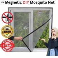 ราคา ทั้งชุดตาข่ายกันยุงแม่เหล็กแมลงตาข่ายกันยุงหน้าต่างติดตั้งง่าย Jaring Nyamuk Magnetik Kelambu Nyamuk (22419893179)