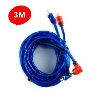 ราคา สายสัญญาณRCAทองแดงแท้ 2ออก2 สายRCA สายแจ็ค ใช้ได้ทั้งเครื่องเสียงบ้าน เครื่องเสียงรถยนต์ (22664730903)