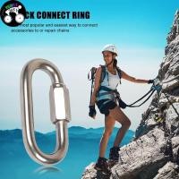 ราคา สแตนเลสเกลียวล็อค Quick Links โซ่ตะขอเกี่ยวเชือกไต่เขาตะขอคล้อง (8313442084)