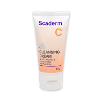 ราคา Scaderm Cleansing Cream pH5 5 สกาเดิร์ม คลีนซิ่ง ครีม ขนาด 50รัม 200กรัม (23068164766)