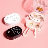 ราคา กล่องใส่คอนแทคเลนส์แบบพกพาได้กล่องเก็บของชุดดูแลดวงตากล่องใส่ของน่ารักลายการ์ตูนสัตว์ (14290240800)