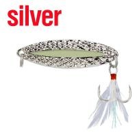 ราคา 1ชิ้นช้อนเรืองแสงจมสีเงิน สีทอง5 7 10 15 20กรัมช้าเลื่อมจมเหยื่อล่อสำหรับน้ำจืดน้ำเค็มปลาเทราต์ปลาตะเพียน (18005746750)