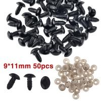 ราคา กระดุมจมูกตาพลาสติกปลอดภัยรูปวงรีสีดำแบบทำมือแบบทำมือทำมืออุปกรณ์ตุ๊กตาหมีหุ่นเชิดสัตว์ (21875503236)