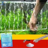 ราคา ม่านเครื่องสูบเติมอากาศออกซิเจนท่อลมหินฟองอุปกรณ์ตู้ปลาสำหรับตู้ปลา (22304704806)