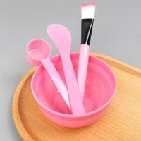 ราคา Forevera 4pcs เครื่องมือหน้ากากความงามสปา ชามหน้ากาก ชามครีมนวดผม เครื่องกวน ช้อนวัด แปรงหน้ากาก (22705288932)