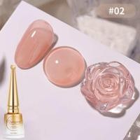 ราคา สีทาเล็บเจลสีไซรัป สีสวยละมุนหน้าเล็บ มีให้เลือก 12 สี ขนาด 15ml (21549743305)