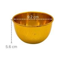 ราคา ขันน้ำลายไทยทอง ขันน้ำลายไทยพลาสติก ขนาด 8 18 ซม (21933715315)