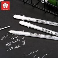 ราคา ปากกาสีขาว Sakura Gelly Roll Classic white pen ปากกาเขียนกระดาษดำ ปากกาหมึกสีขาว 05 08 10 มม (22363727464)