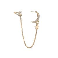 ราคา St kunkka 1Pc 925 Silver Lady Tassel Dangle Star Moon Ear Cuff ห่อต่างหูที่หนีบหูของขวัญเครื่องประดับสตรีแฟชั่นคลาสสิก (21892757866)