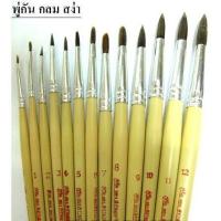 ราคา พู่กัน เบอร์ 0 12 ราคาปลีก และ แบบครบSetทุกขนาด (1543404783)