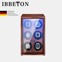 ราคา IBBETON Brand Mechanical Automatic Watch Winder Luxury Wood Watch Box Battery Installable With LED Light And Lid Sensor Watches Storage Safe Box (19576824424)