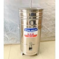 ราคา เครื่องสบัดแยกน้ำแยกกากเครื่องสลัดน้ำมัน สลัดน้ำและน้ำมันออกจากของทอด แยกกากน้ำเต้าหู้ ถังสแตนเลส304 (21445954806)