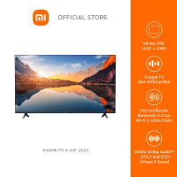ราคา ส่งฟรี XIAOMI TV รุ่น 43 FHD 2025 ทีวีขนาด 43 นิ้ว สมาร์ททีวี จอ FHD รองรับ Google TV รับประกันศูนย์ไทย 3 ปี (23001842220)