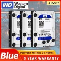ราคา Western Digital WD BLUE 4TB 6T 3T2T 3 5 ฮาร์ดดิสก์ไดรฟ์ SATA III 5400 RPM 500GB1THD ฮาร์ดดิสก์สำหรับการตรวจสอบคอมพิวเตอร์ตั้งโต๊ะ (22462219207)
