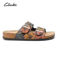 ราคา Clarks รองเท้าผู้หญิง Arizona Slides 1042 Hawaii CLARKS Brookleigh Sun Slides Womens Shoes วัสดุไม้โอ๊ค รองเท้าแตะ Mueller รองเท้าย้อนยุคหัวเข็มขัดคู่ลำลองรองเท้าแตะผู้หญิงชายหาด (22427793241)