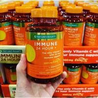 ราคา NEW STOCK Natures Bounty Immune 24 Hour 120 เม็ด Vitamin C Suport From Ester C Exp 07 2024 (17505105197)