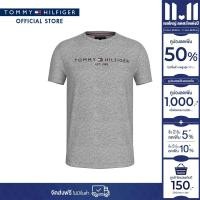 ราคา Tommy Hilfiger เสื้อยืด ผู้ชาย รุ่น MW0MW16171 P01 สีเทา ทรง Slim Fit (22786502377)
