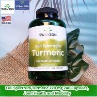 ราคา สารสกัดจากขมิ้นชัน Full Spectrum Turmeric 720 mg 100 or 240 Capsules Joint Health and Mobility Swanson (8072223034)