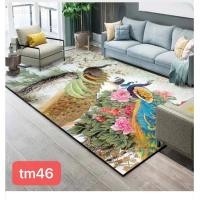 ราคา พรม พรมปูพื้น พรมในห้องนั่งเล่นมี4ขนาด8 6 5 3 5ฟุต พรมปูพื้นกำมะหยี่ พรมปูพื้น3D พรมและเสื่อ พรมปูพื้นห้อง พรมกันลื่น พร้มส่ง (21789577537)