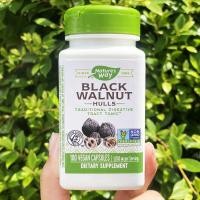 ราคา เปลือกวอลนัทสีดำสกัด Black Walnut Hulls 1000 mg 100 Vegetarian Capsules Natures Way (970206940)