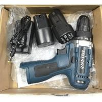 ราคา Makitech สว่านไร้สาย สว่าน 199V 2 ระบบ มีระบบกระแทก แบตเตอรี่ Li ion อย่างดี 2ก้อน พร้อม Cordless Impact Drill สว่านกระแ (22956766869)