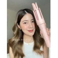 ราคา เครื่องม้วนผมอัตโนมัติรุ่นใหม่ แกนใหญ่32mm สีชมพูน่ารัก แถมฟรี หวีอันใหญ่ (22098863917)