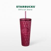 ราคา Starbucks Chained Magenta Cold Cup 24oz ทัมเบลอร์สตาร์บัคส์พลาสติก ขนาด 24ออนซ์ A11161610 (22947690324)