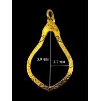 ราคา กรอบพระ กรอบพัดยศทองอิตาลี งานรีดพับหลัง ขนาดวัดจอ 2 7 3 9 (21974608974)