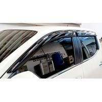 ราคา กันสาด คิ้วกันสาด กันสาดประตู รถ นิสสัน นาวาร่า NISSAN NAVARA รุ่น 4 ประตู 4Doors CAB 2 ประตู ปี 2014 2021 สีดำเข้ม (15067913866)