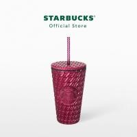 ราคา Starbucks Chained Magenta Cold Cup 16oz ทัมเบลอร์สตาร์บัคส์พลาสติก ขนาด 16ออนซ์ A11161612 (22947580446)
